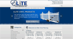 Desktop Screenshot of elitevinyl.com